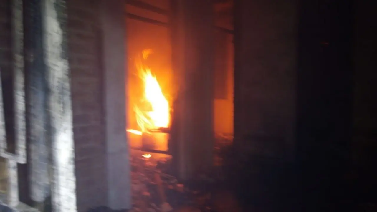 Incencio en la colonia Layco