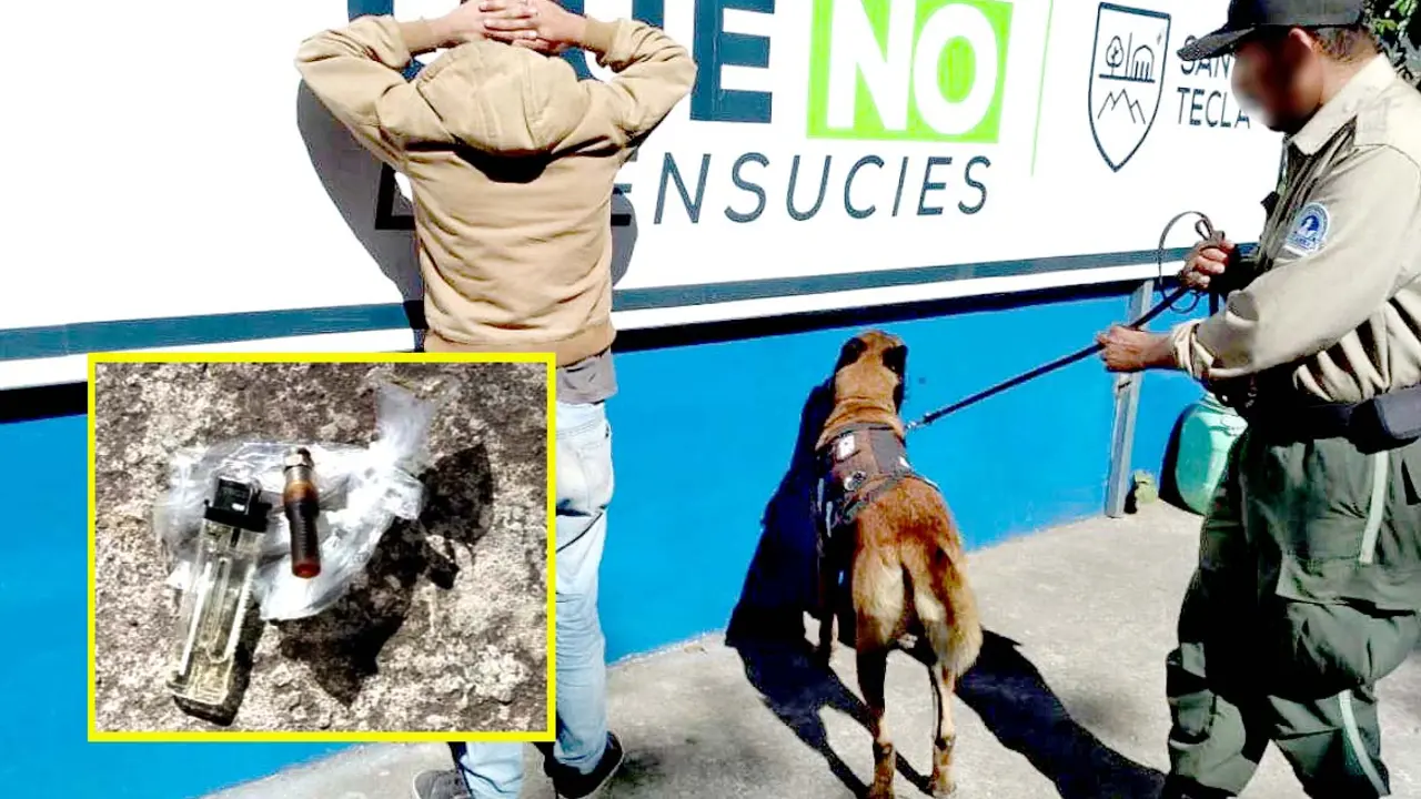 Capturan a drogadicto en el cafetal&oacute;n 4