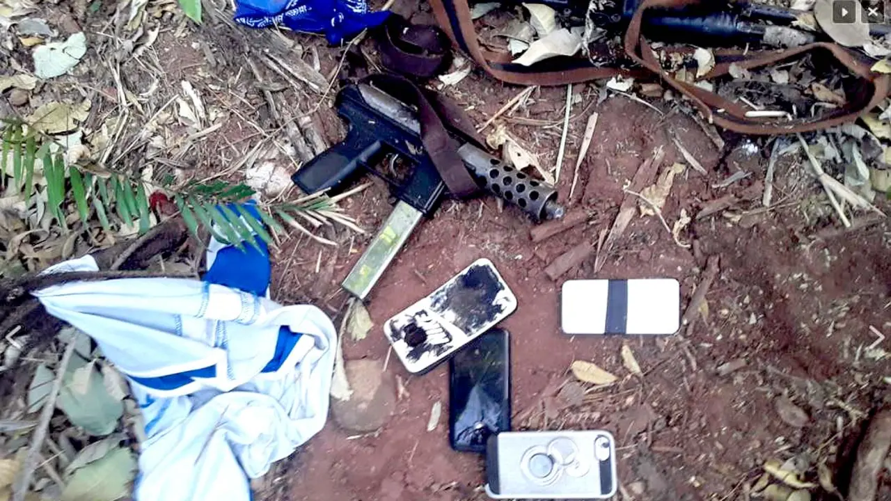 Decomisan armas a pandilleros en La Uni&oacute;n 2