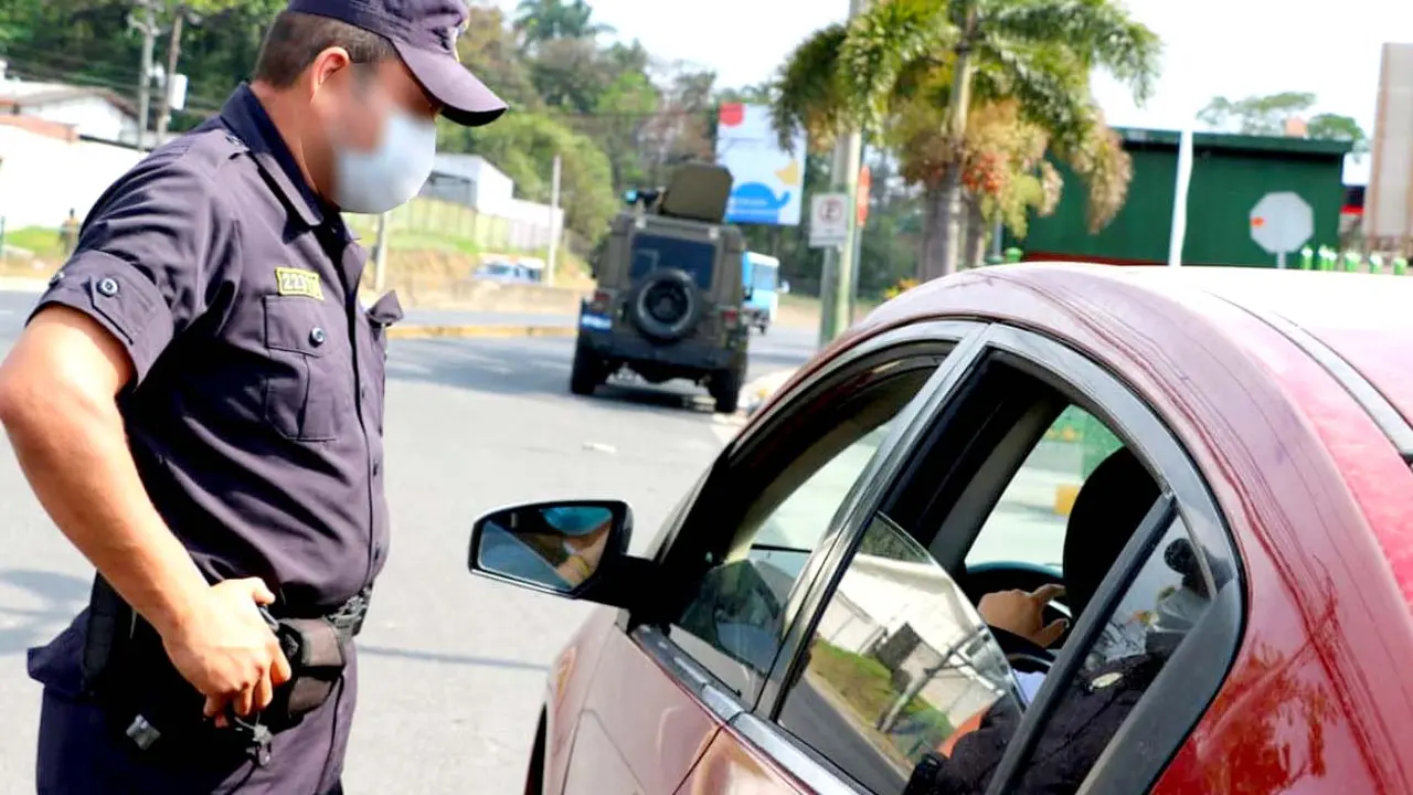 Controles en veh&iacute;culos