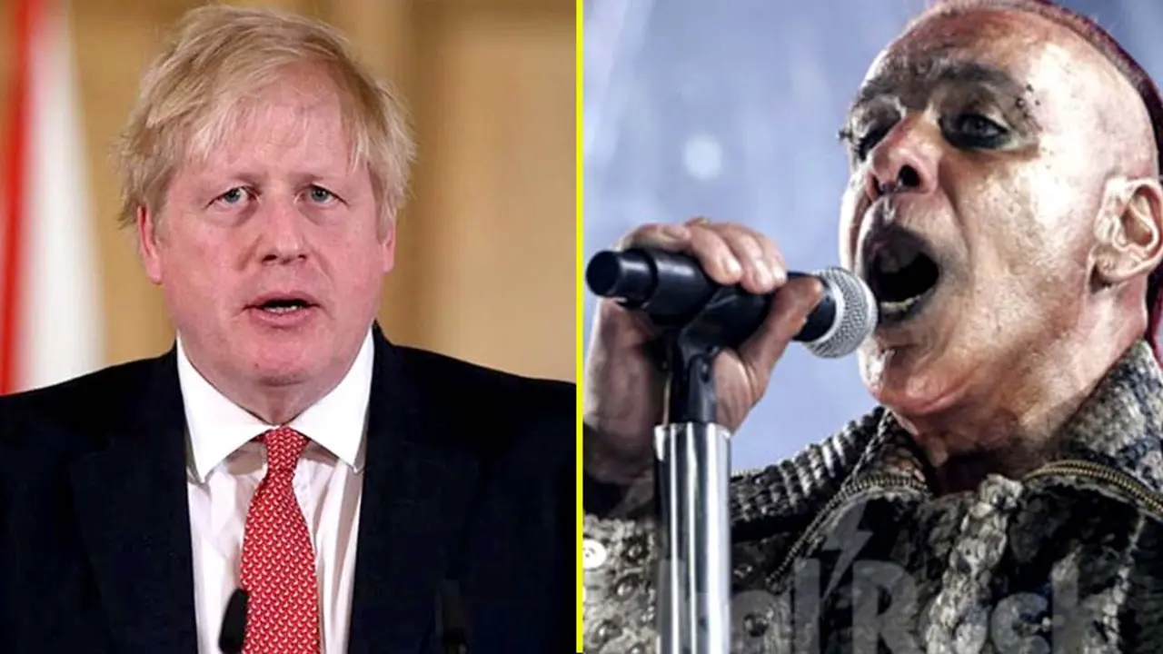 Till Lindemann Boris Johnson