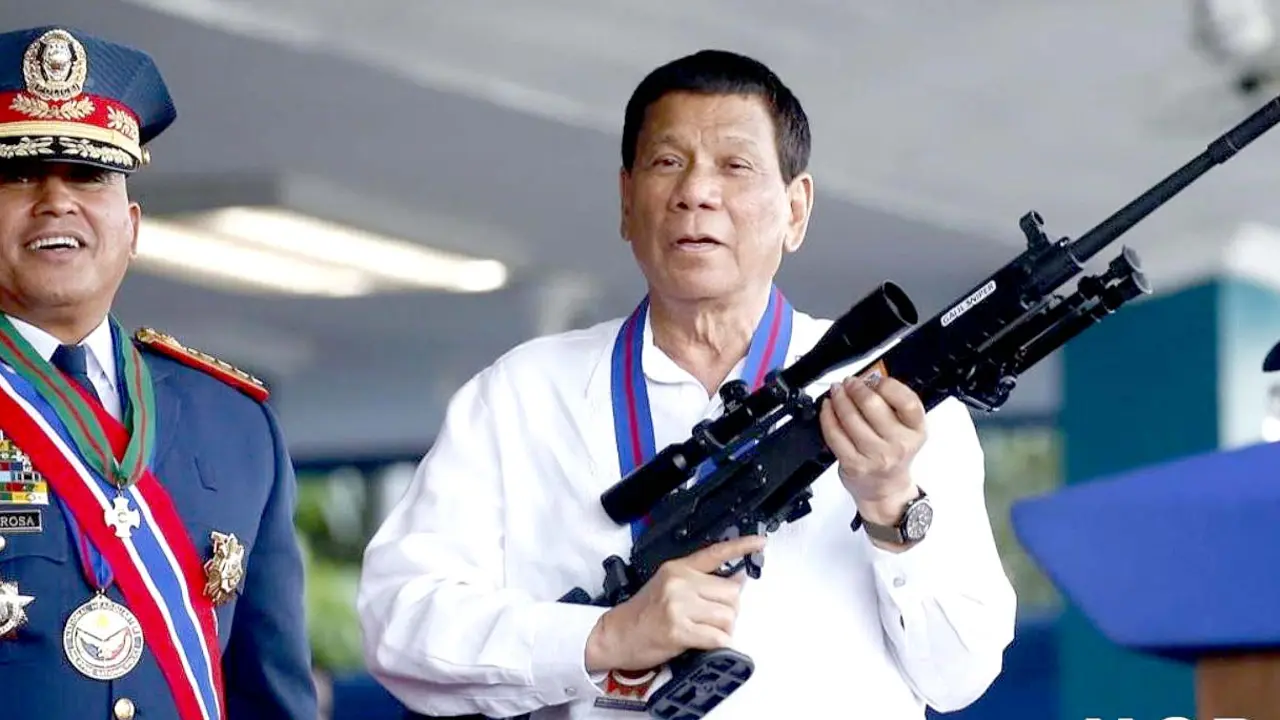 Presidente de Filipinas Rodrigo Duterte