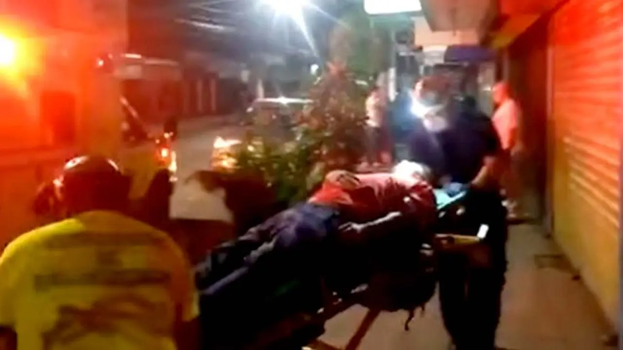 Golpeado en Soyapango 2