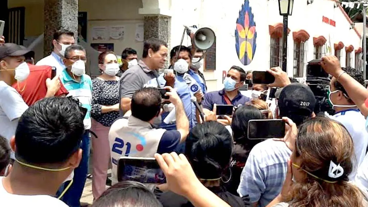 Alcalde de Panchimalco Mario Mel&eacute;ndez 3