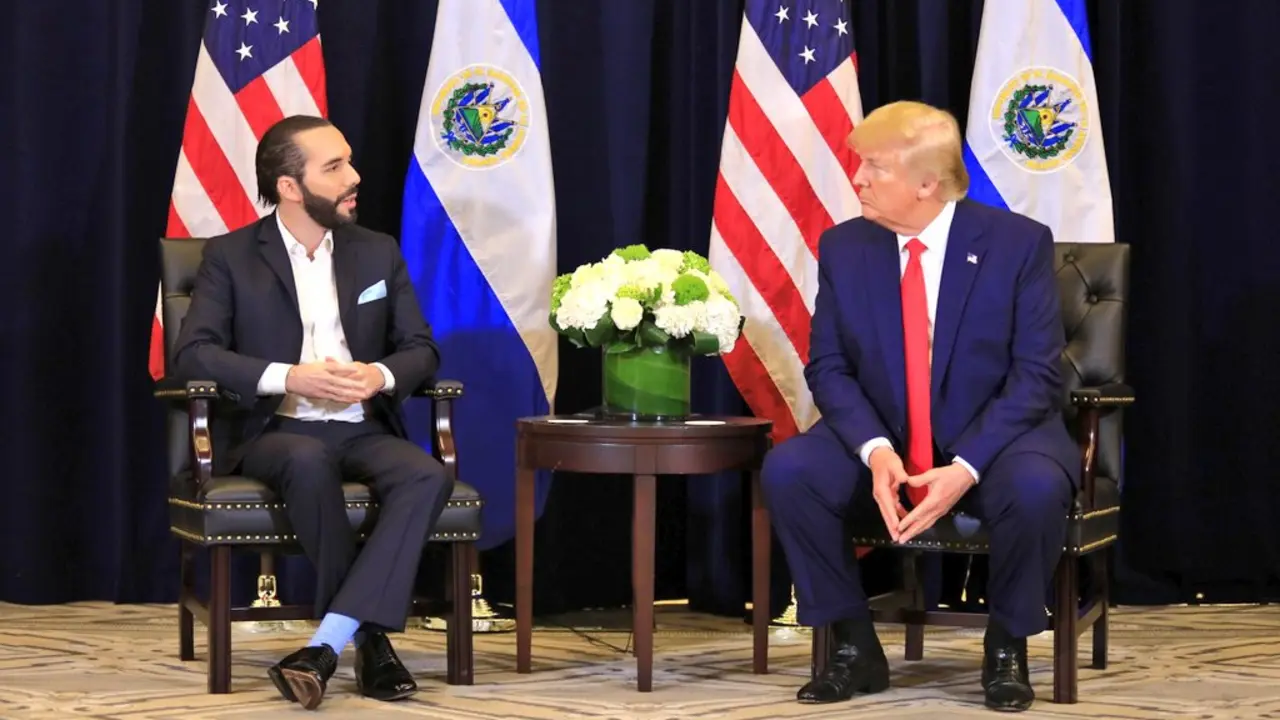 Bukele y Trump
