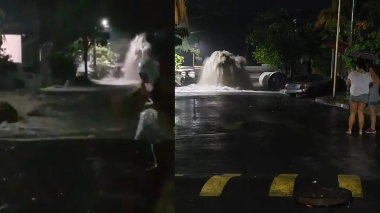 Lluvias en la Santa Luc&iacute;a