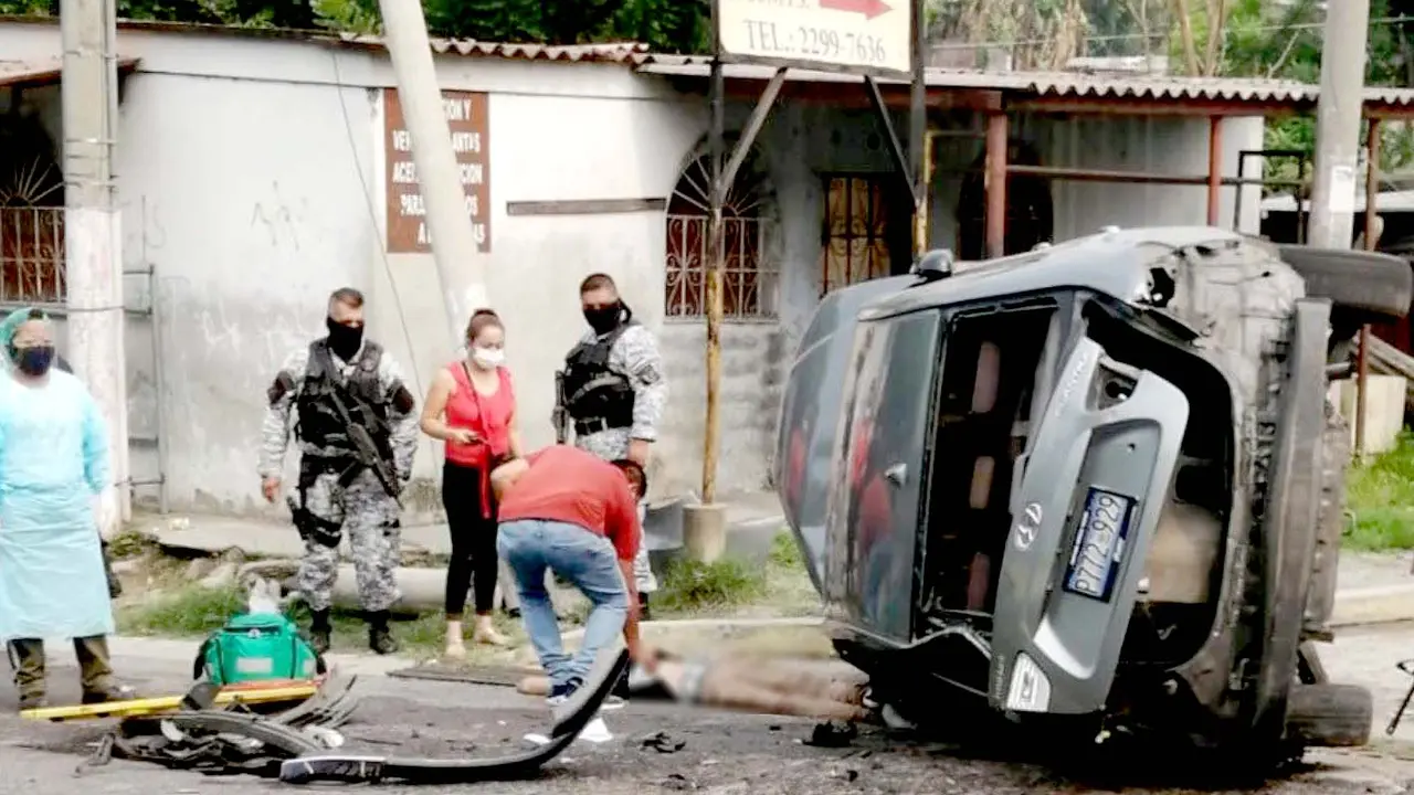 Accidente en San Martin 3