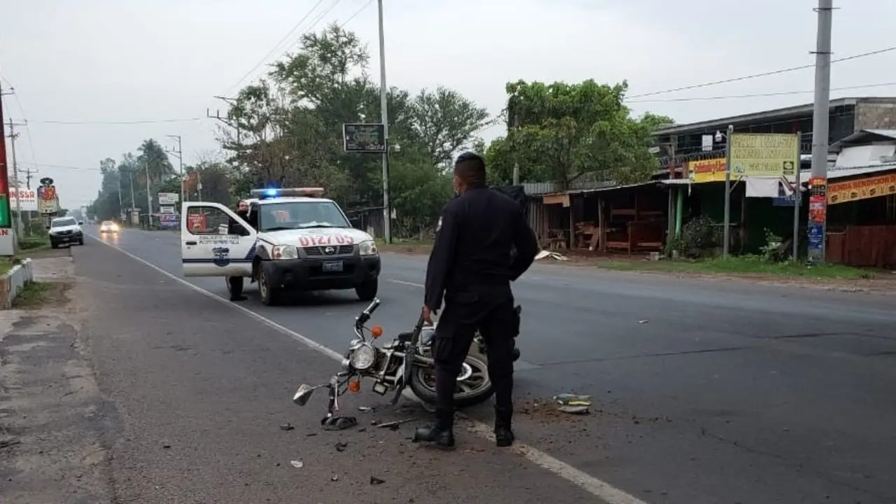 Accidente en Aguilares