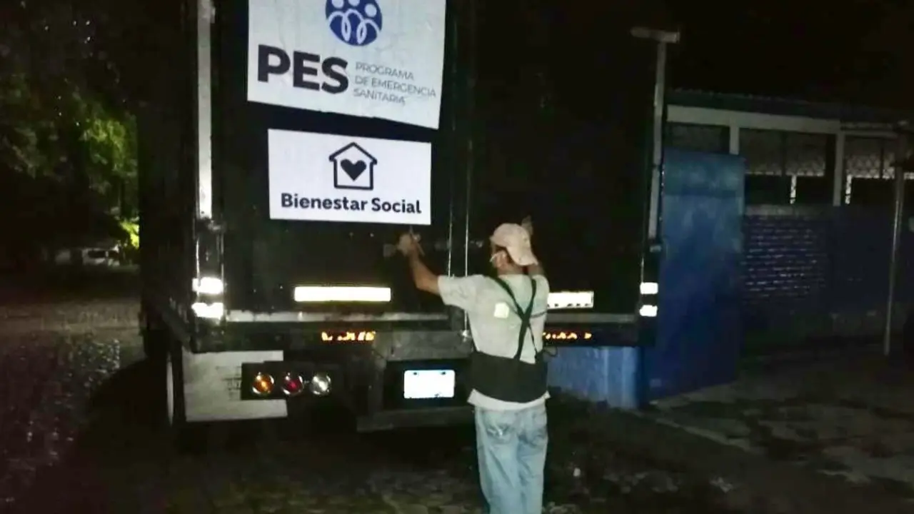 Camiones con canastas