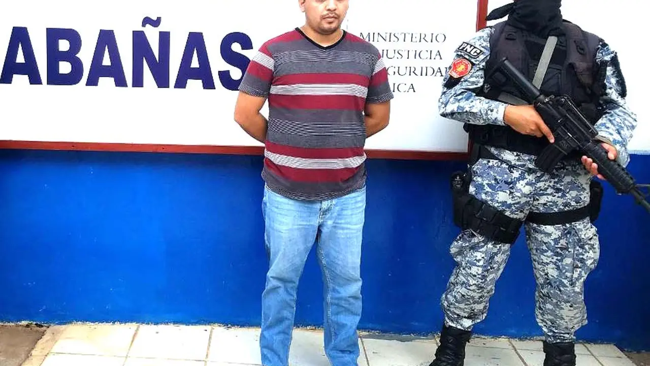 Franklin Vladimir Valladares Rodas capturado por estafa en Ilobasco