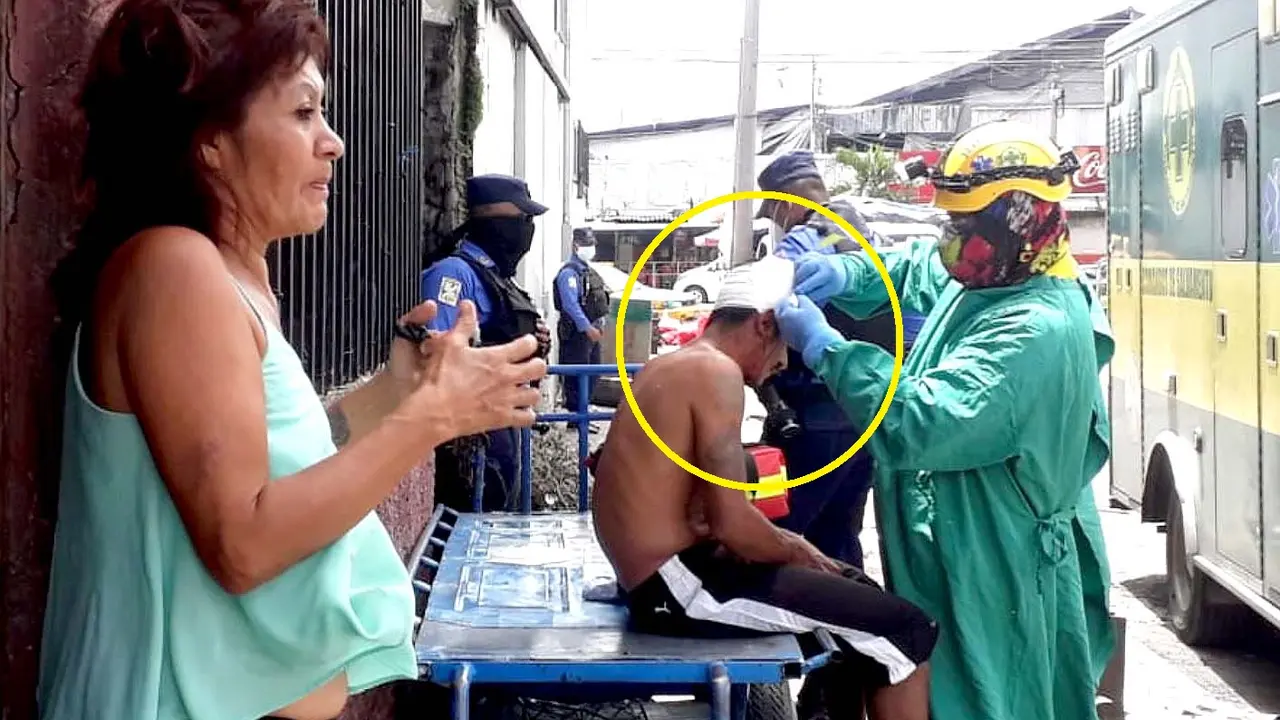 Comandos de Salvamento atiende caso de violencia intrafamiliar 4