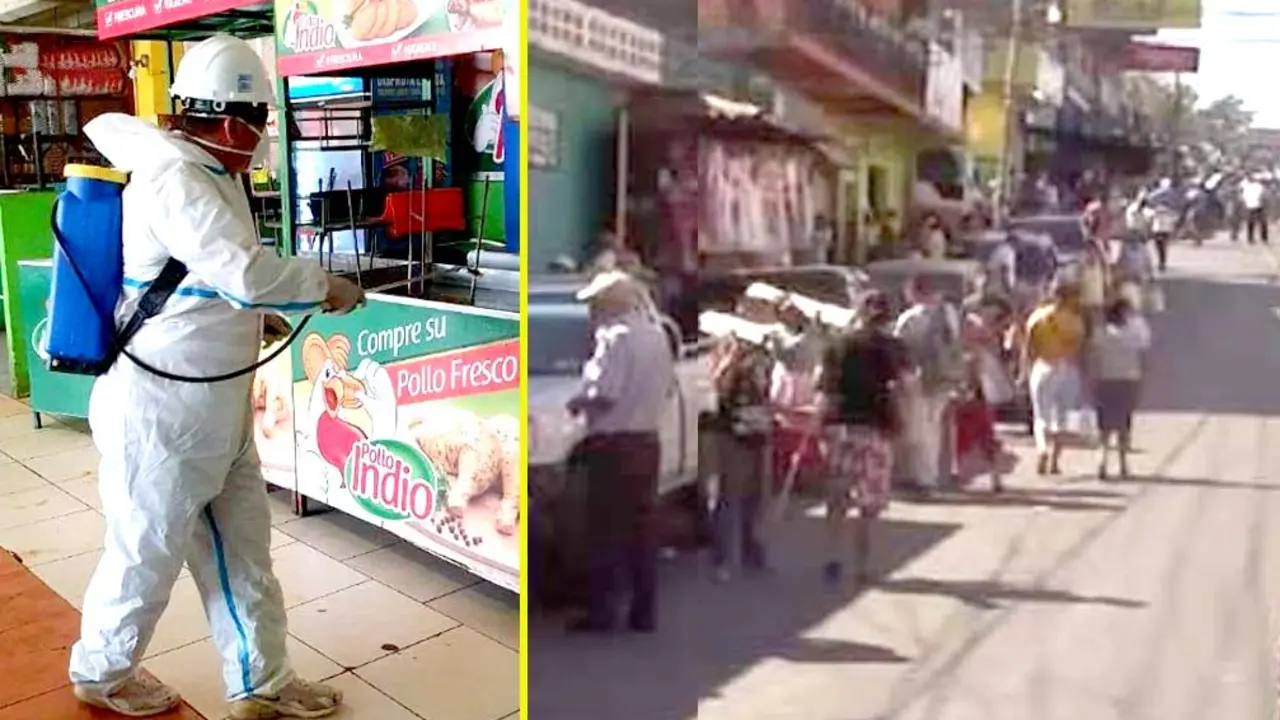 Mercado central de Santa Rosa de Lima Foto tomada de redes alcald&iacute;a Santa Rosa de Lima 4