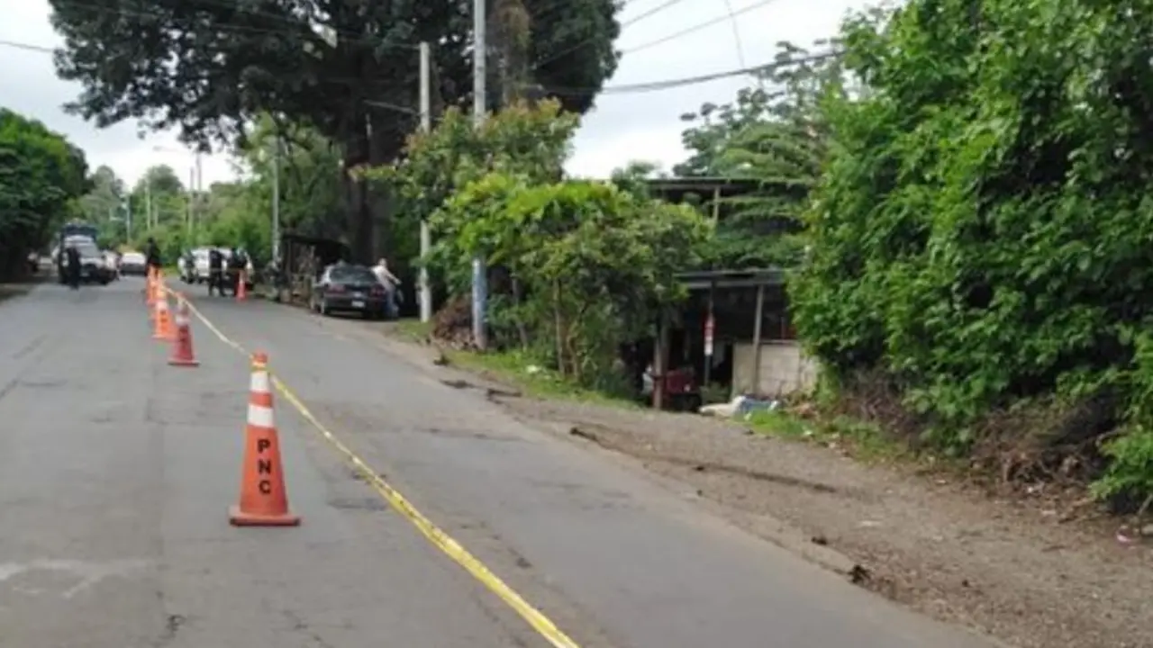 Polic&iacute;a asesinado en Nahuizalco