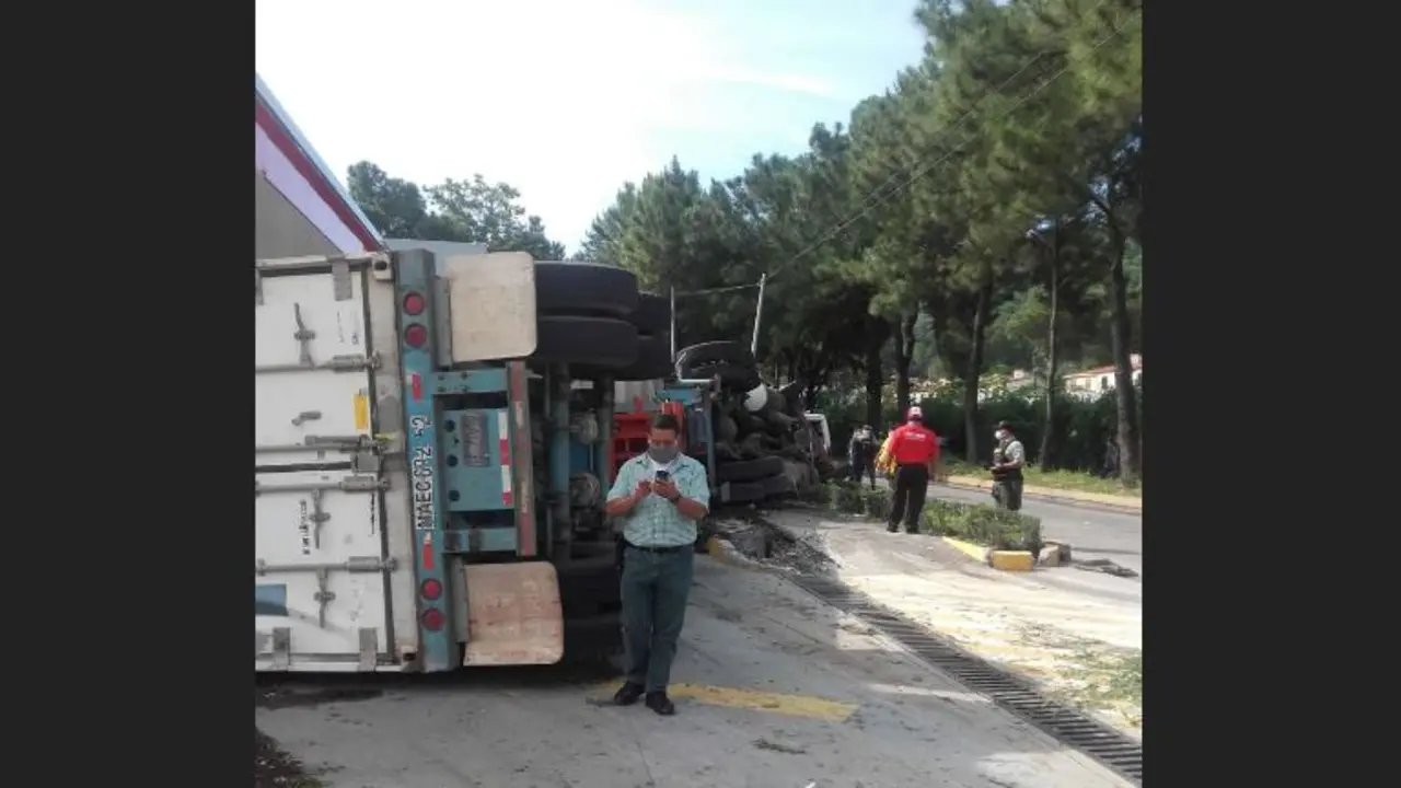 Accidente en bulevar Sur