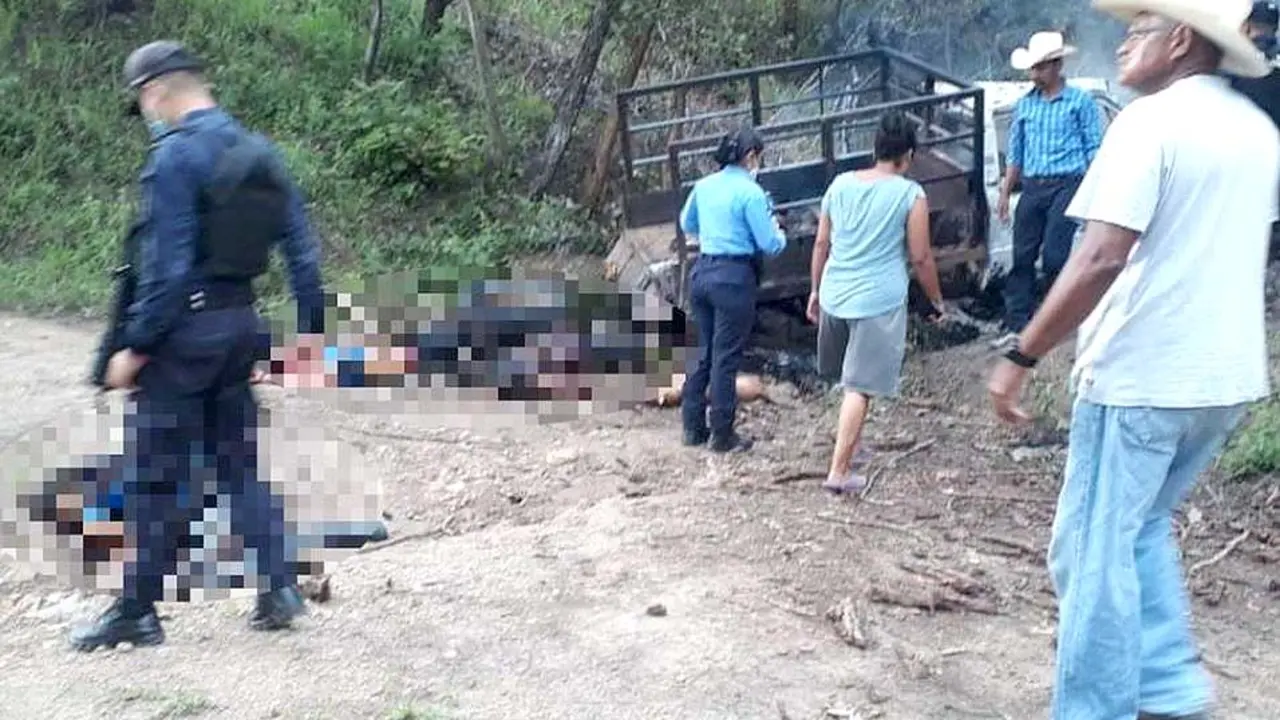 Masacre en Honduras Foto tomada de El Heraldo