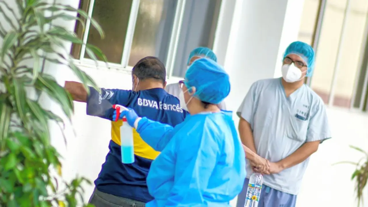 Recuperado en Hospital