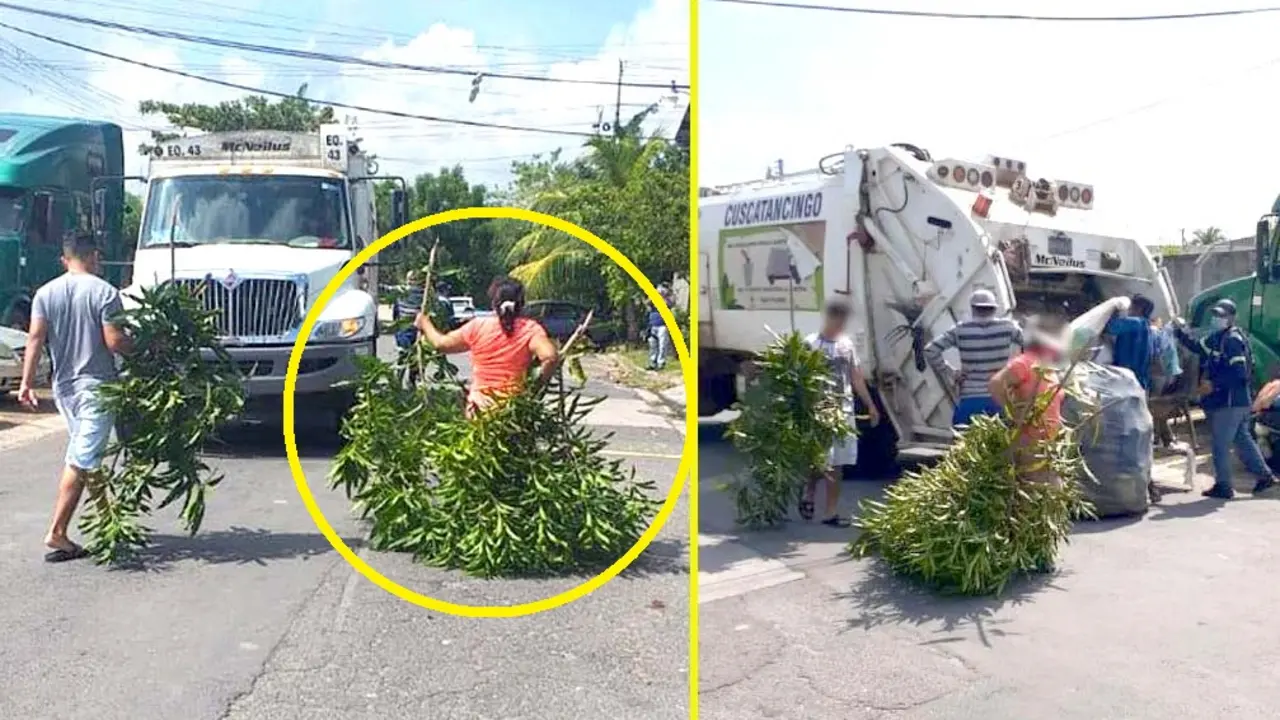 Vecinos confrontan a empleados municipales de Cuscatancingo Foto tomada de la alcald&iacute;a 4