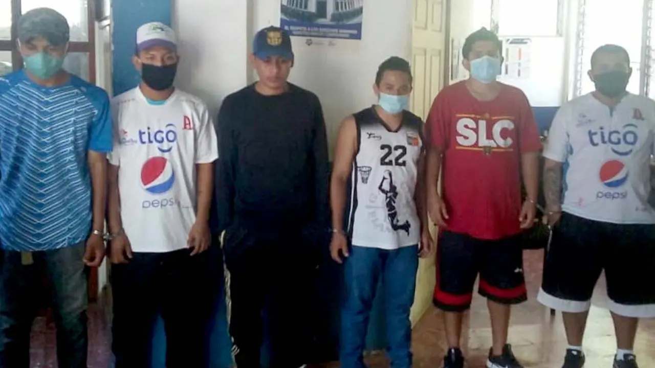 Capturados en Soyapango por protagonizar des&oacute;rdenes Foto tomada de la PNC