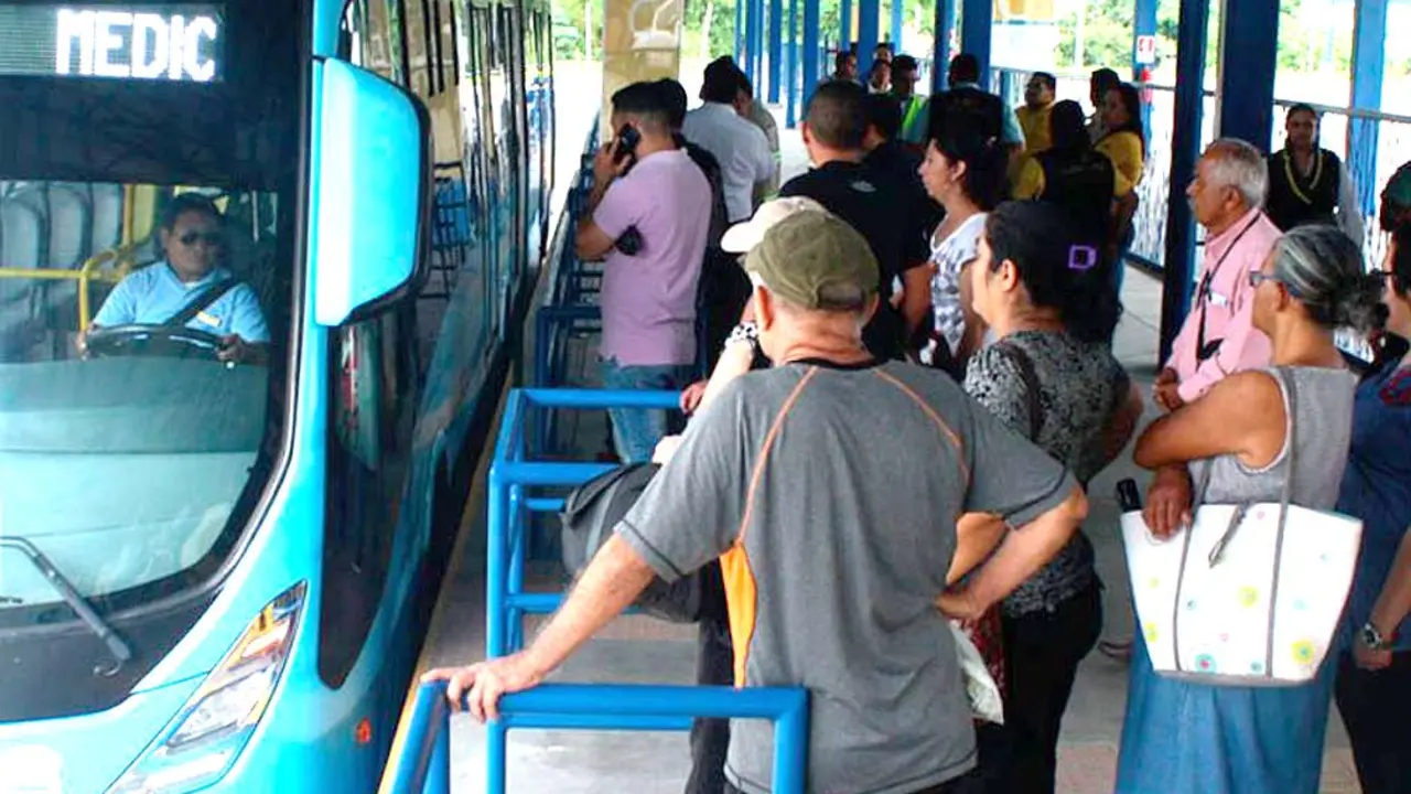 Buses del Sitrmass Foto tomada del sitio oficial del Sitramss 3