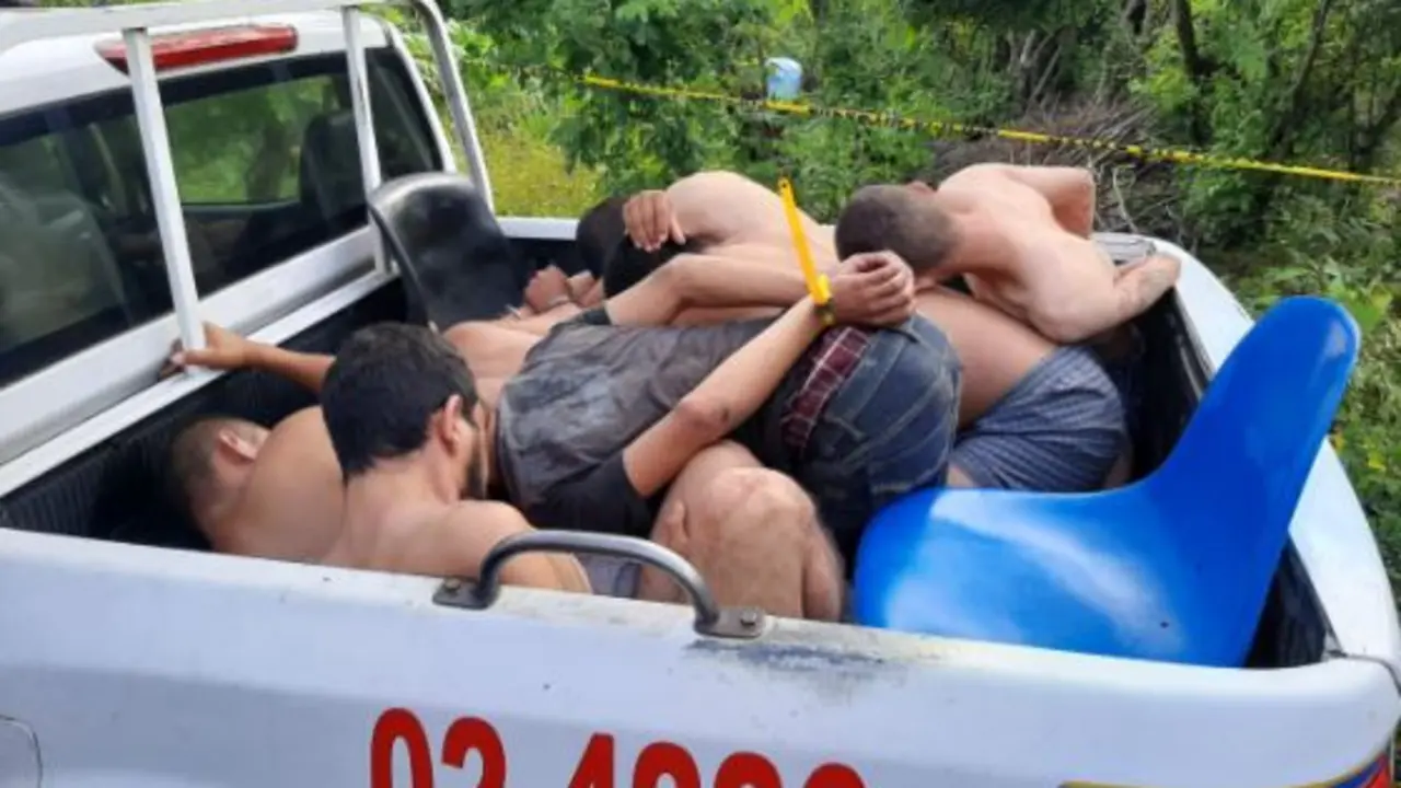 Atentado contra agentes PNC, pandilleros, Cujucuyo, Texistepeque, Santa Ana