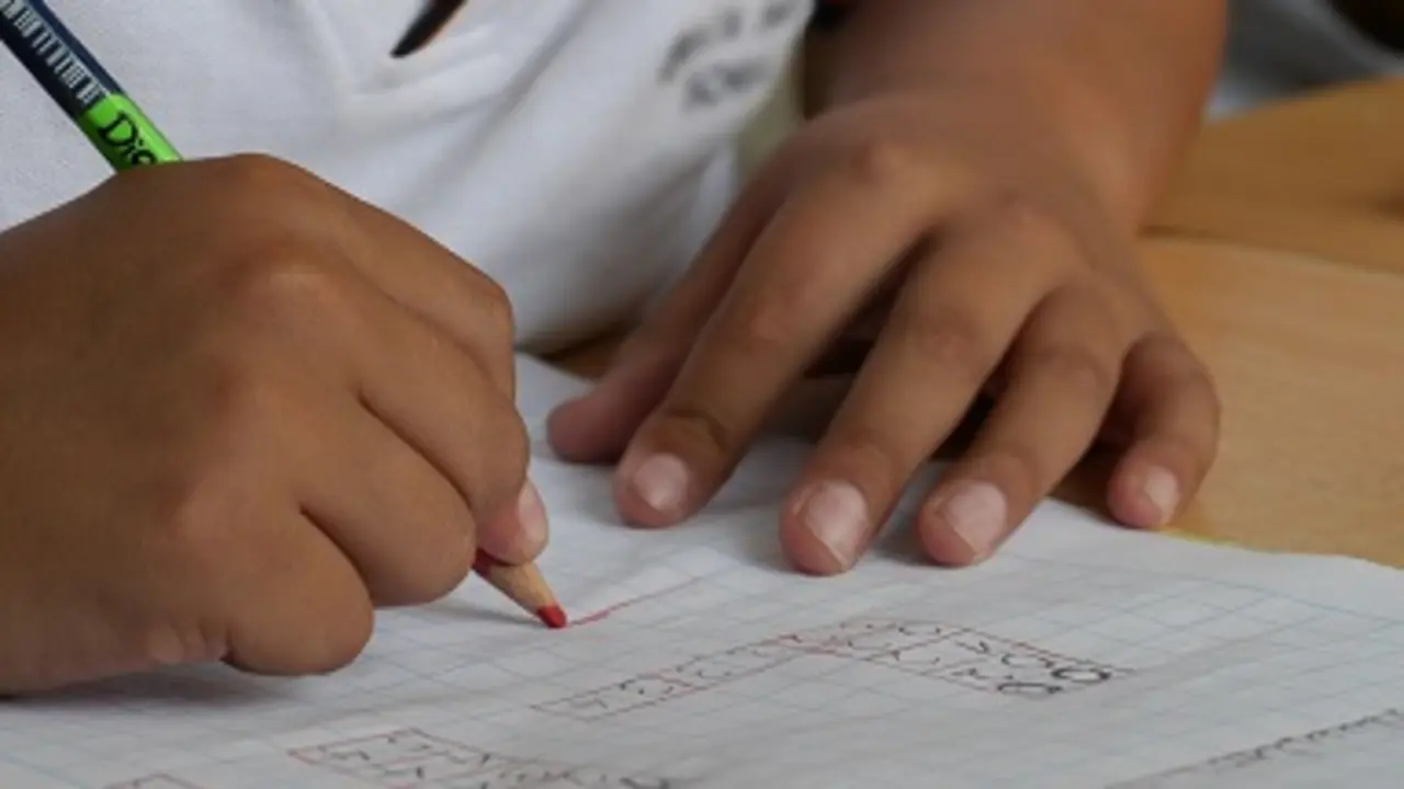 Ni&ntilde;o estudiando (pixabay)