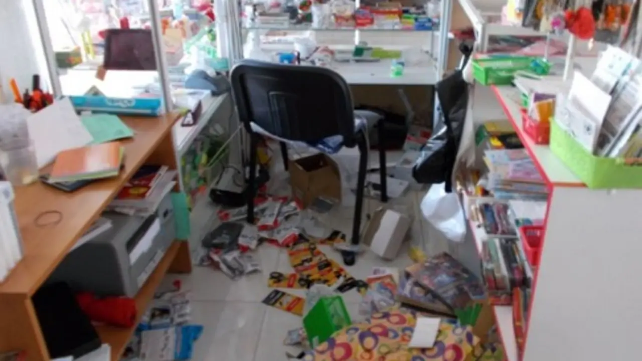 Robo en centro comercial de Rusia. Foto: Ministerio del Interior de Rusia