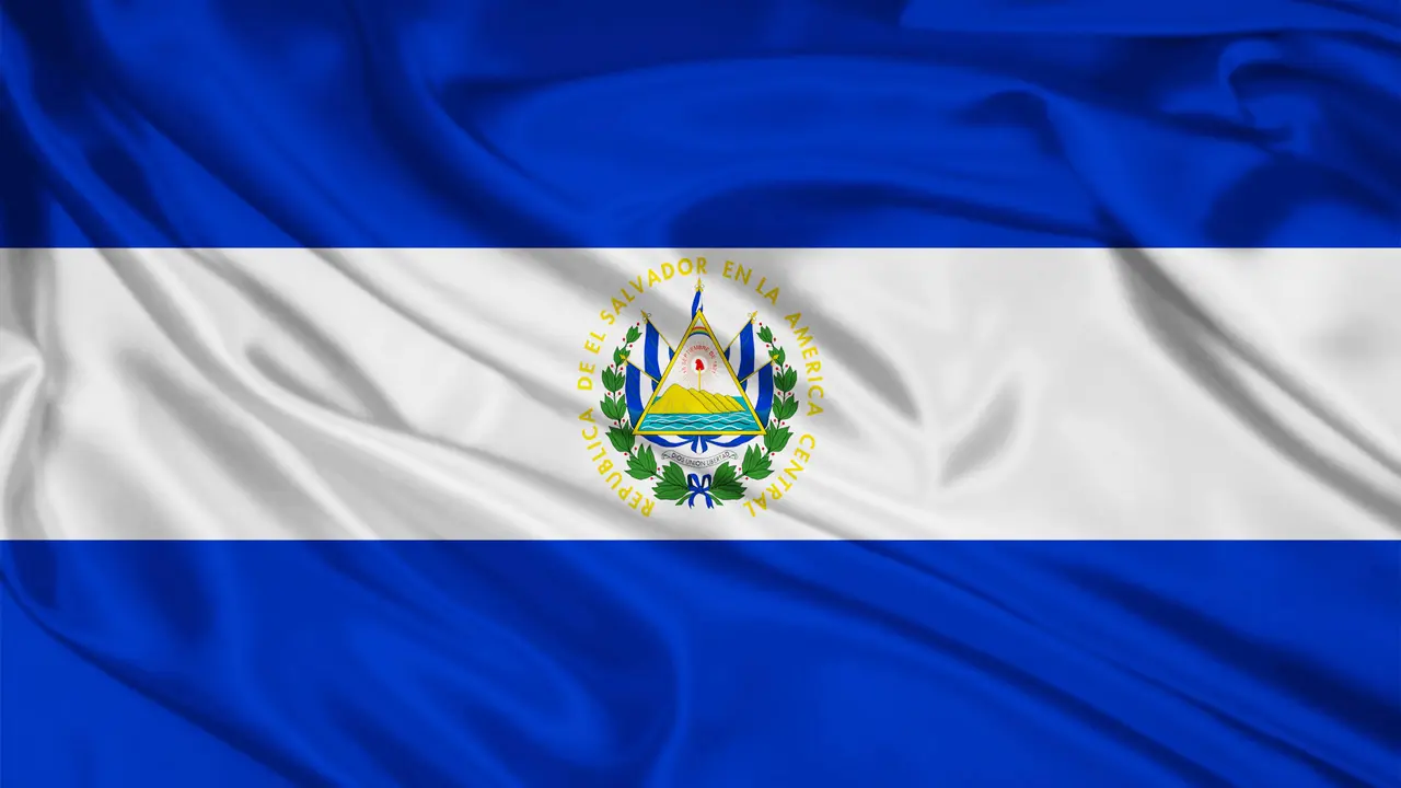 bandera salvadoreña