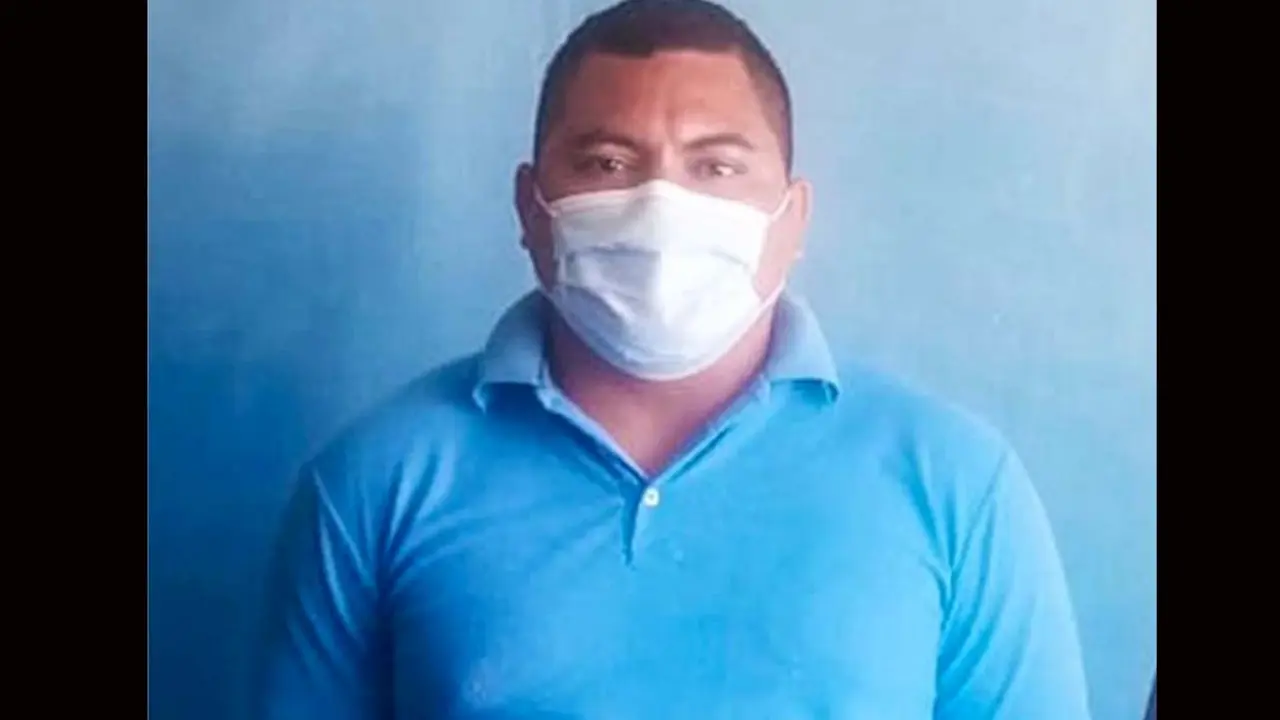 Capturan a Ronald Hurtado por acosar en redes sociales a menores Foto tomada de la PNC