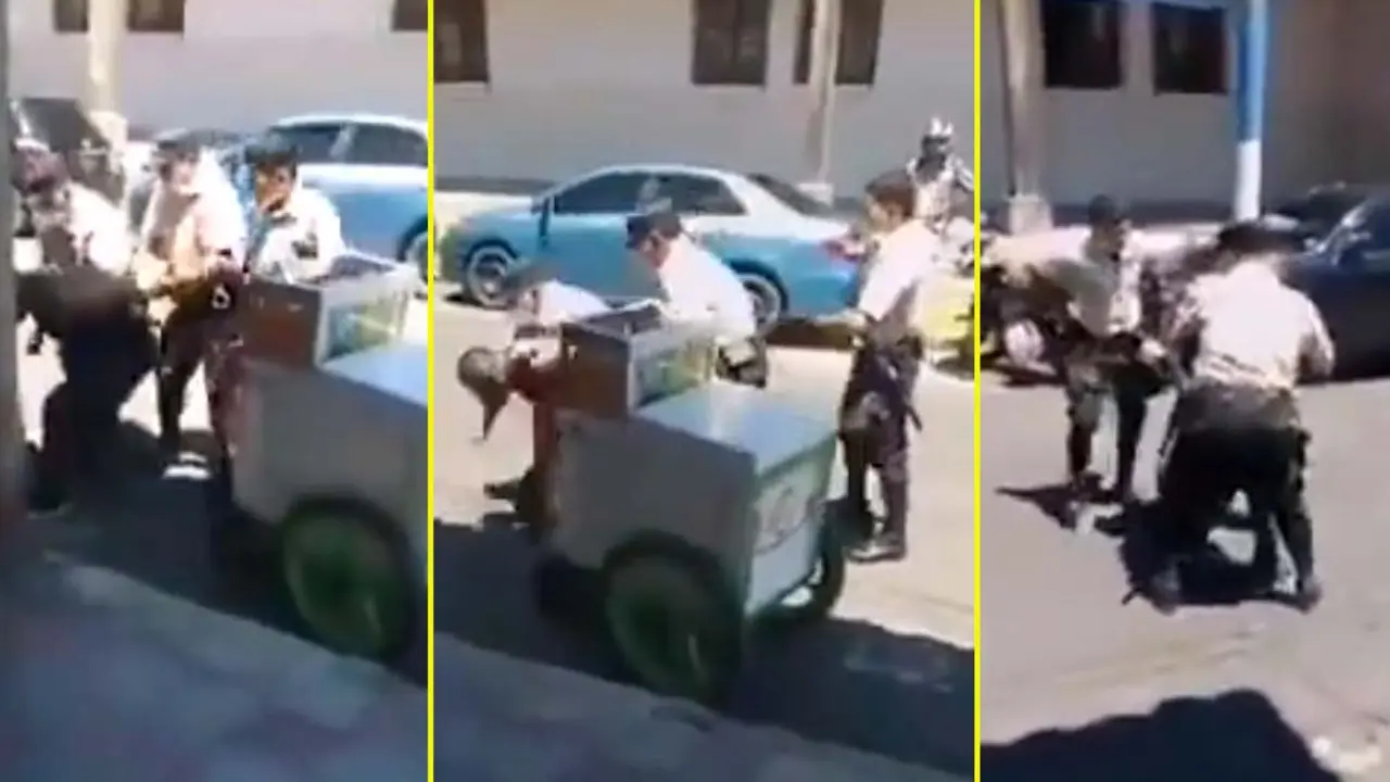 Agentes del CAM someten a un sorbetero 4