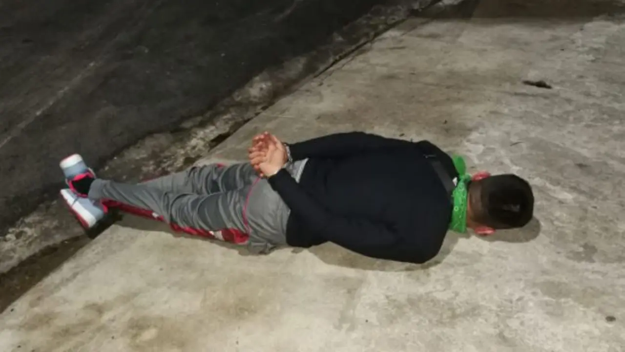 Pandillero MS detenido en San Salvador