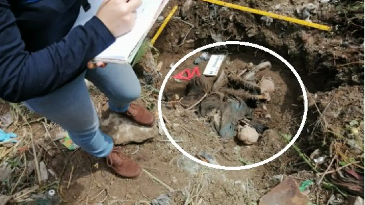 Exhumaciones en la Amatepec