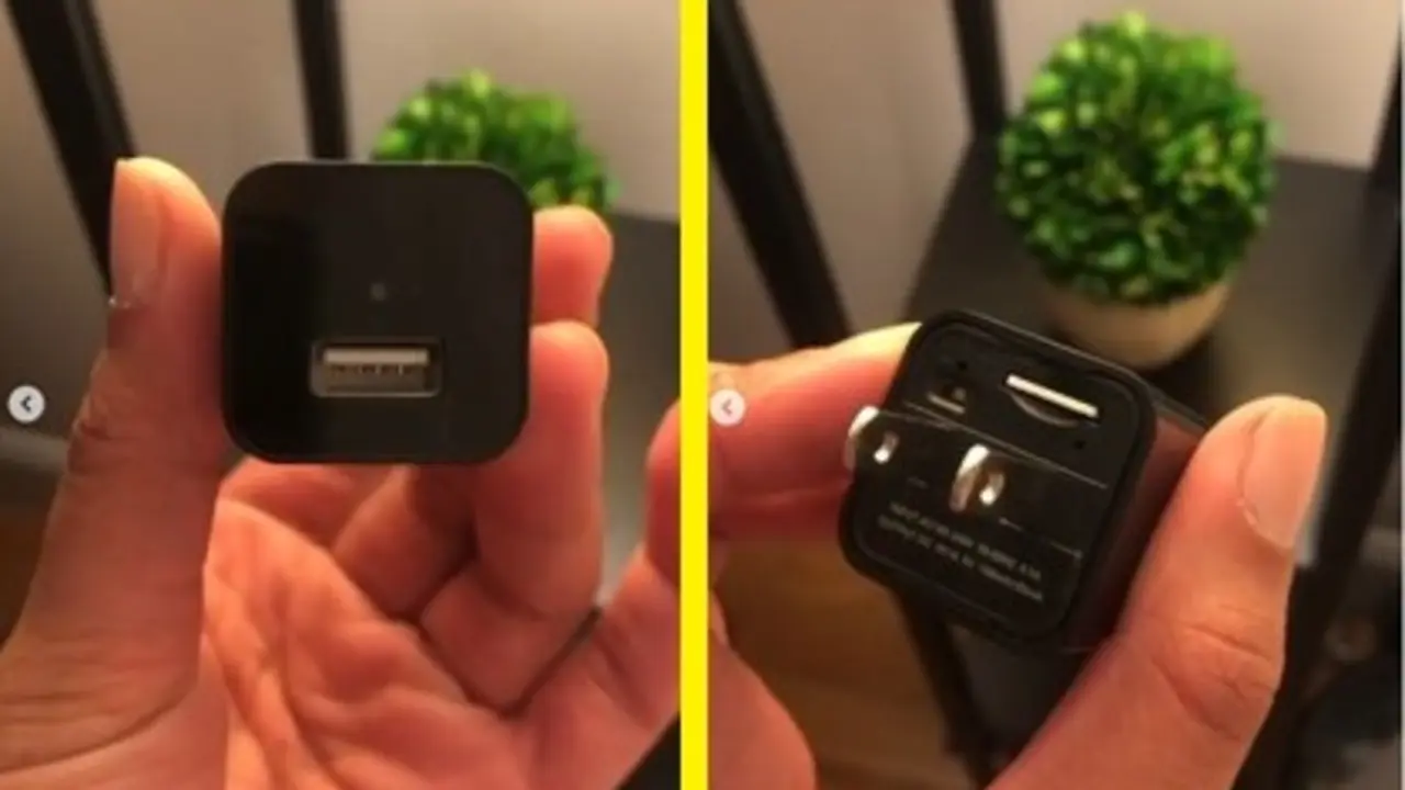 Modelo descubre c&aacute;mara en su habitaci&oacute;n 1