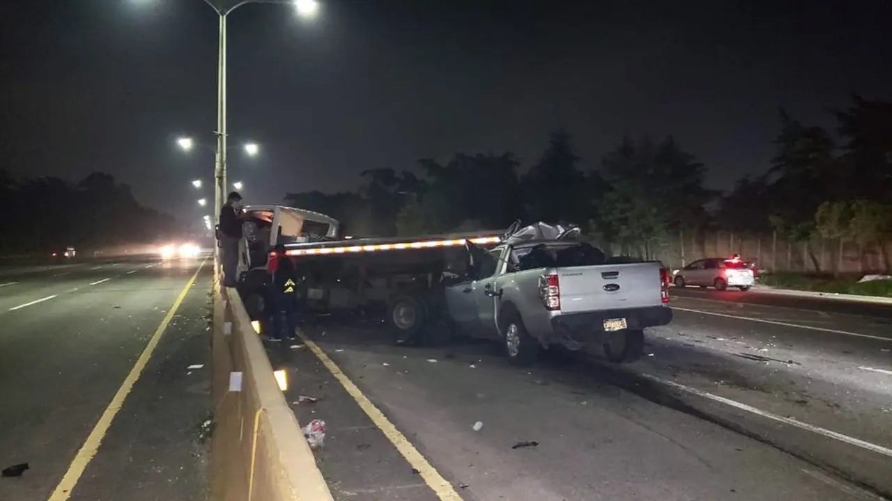 Accidente en la Monse&ntilde;or Romero