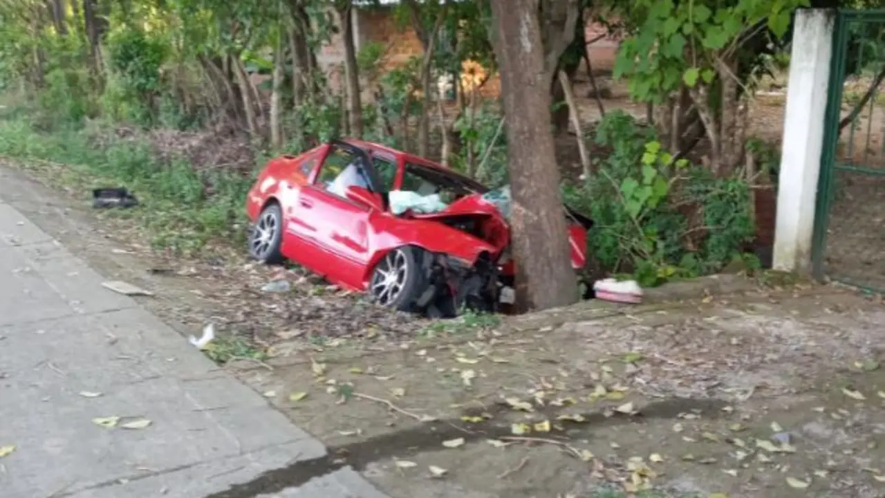 Accidente en Tecoluca