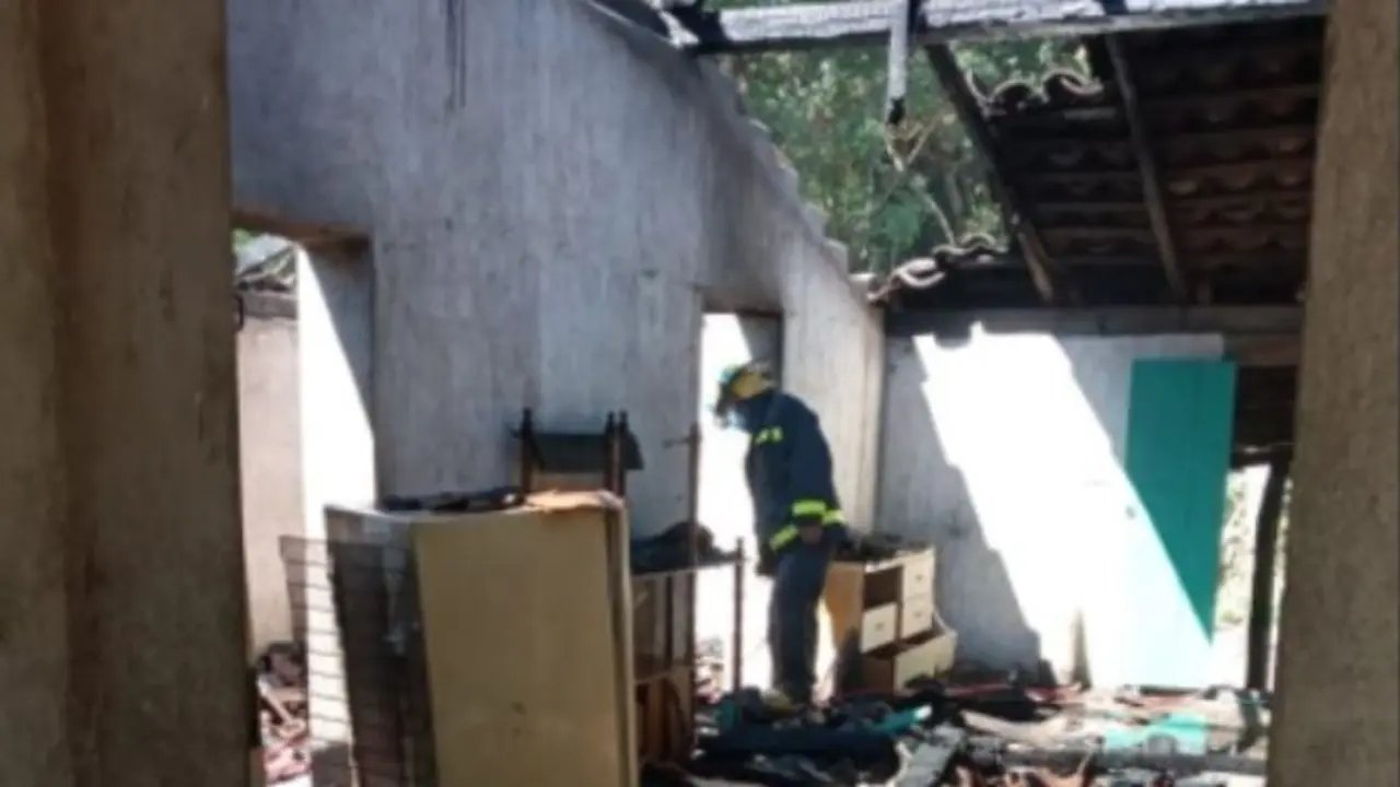 Incendio en Moncagua