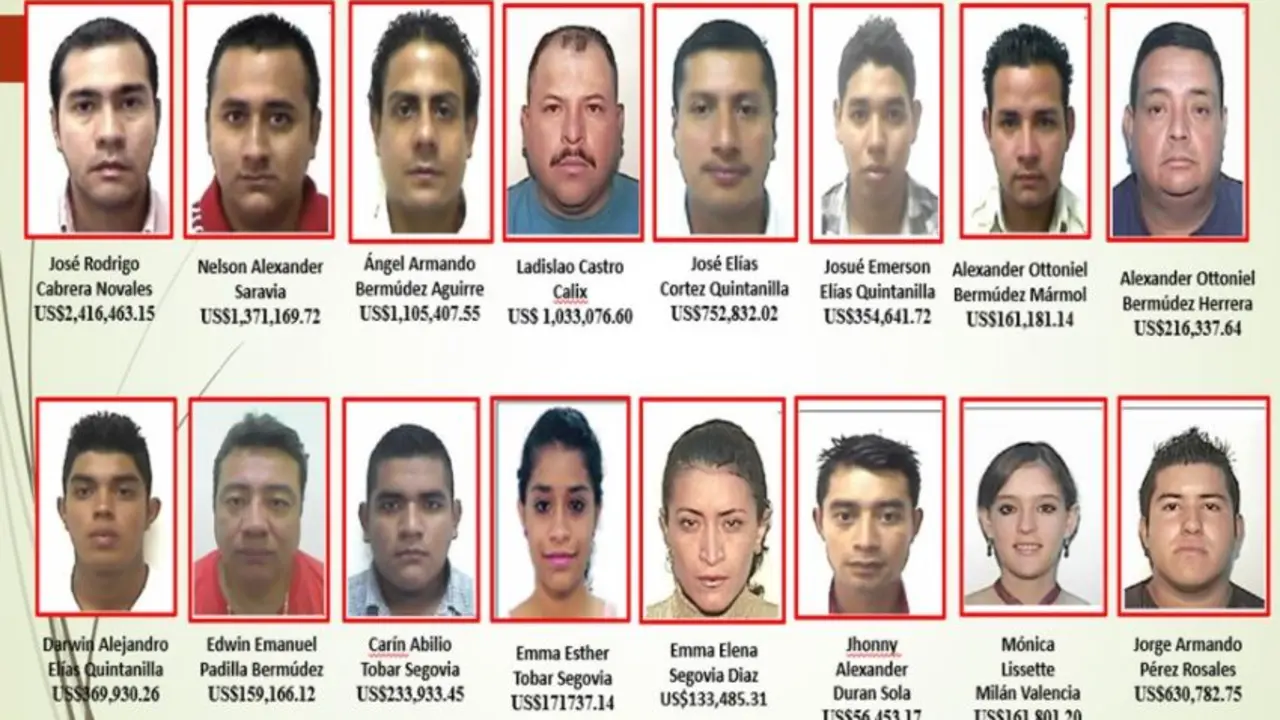 Acusados de lavado de dinero