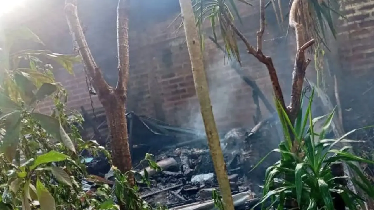 Hombre de 69 a&ntilde;os quemado