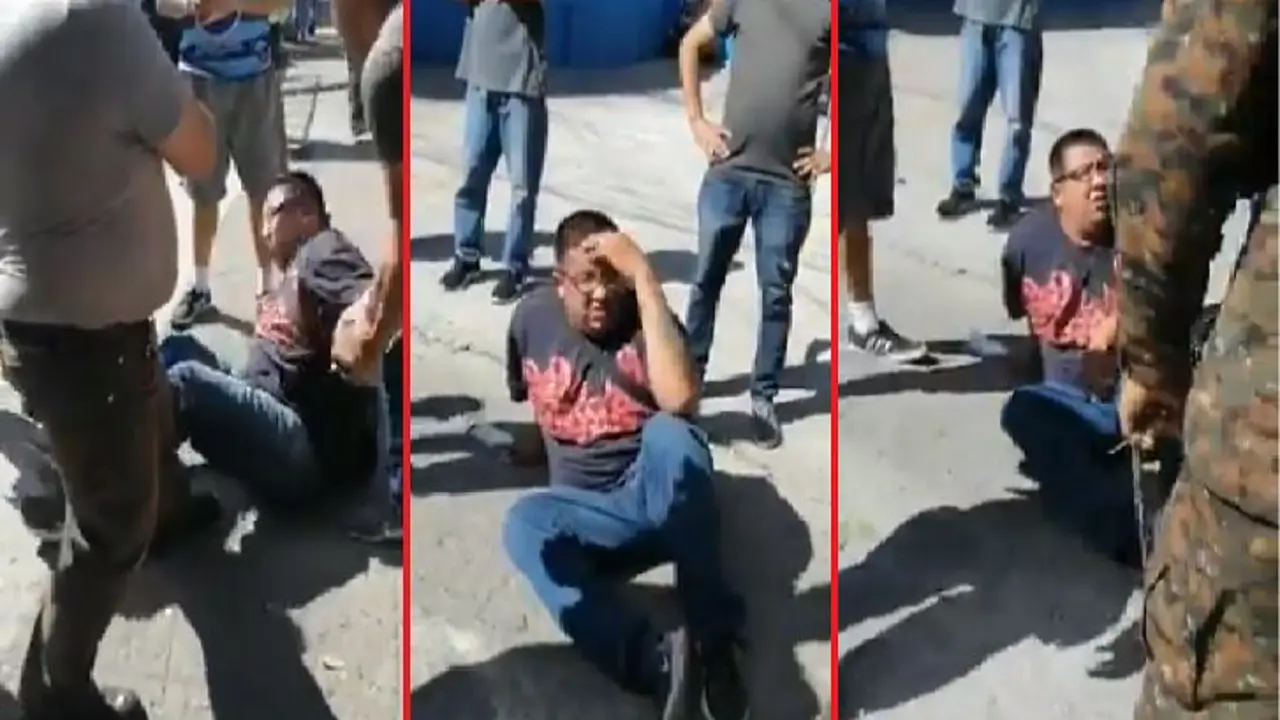 Supuesto ladr&oacute;n en San Jacingo