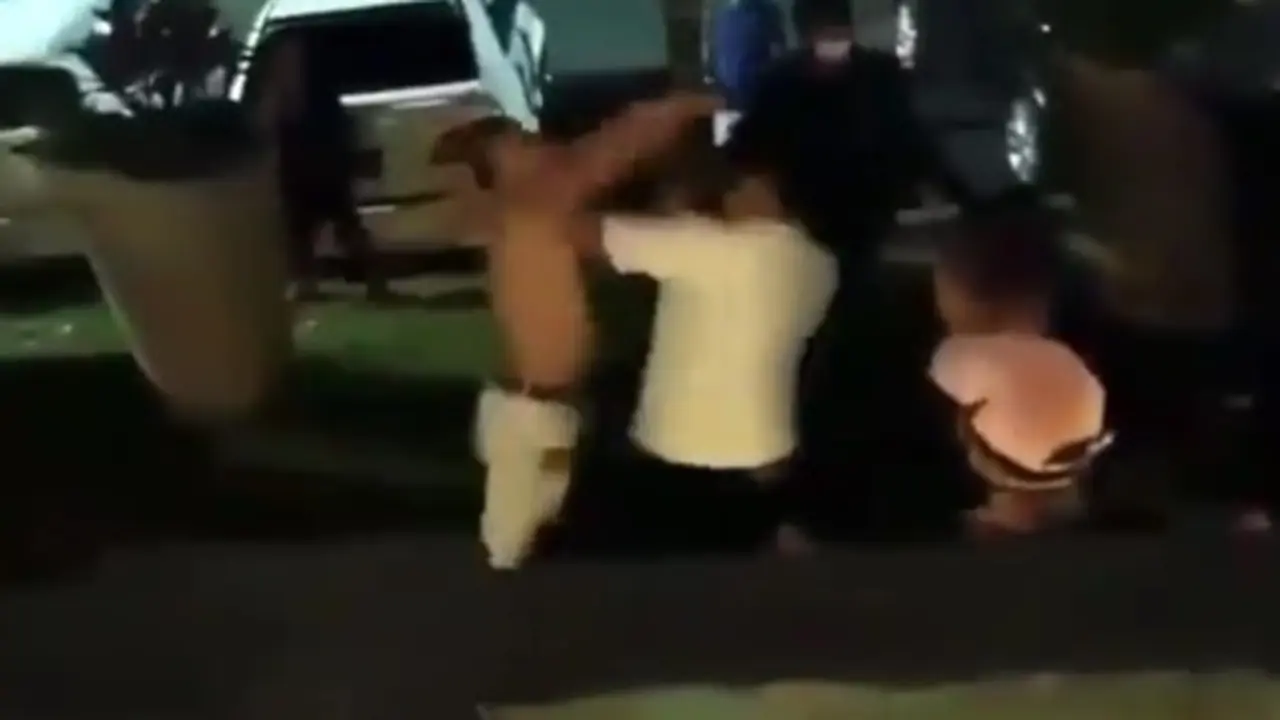 Pelea en La 20 San Benito