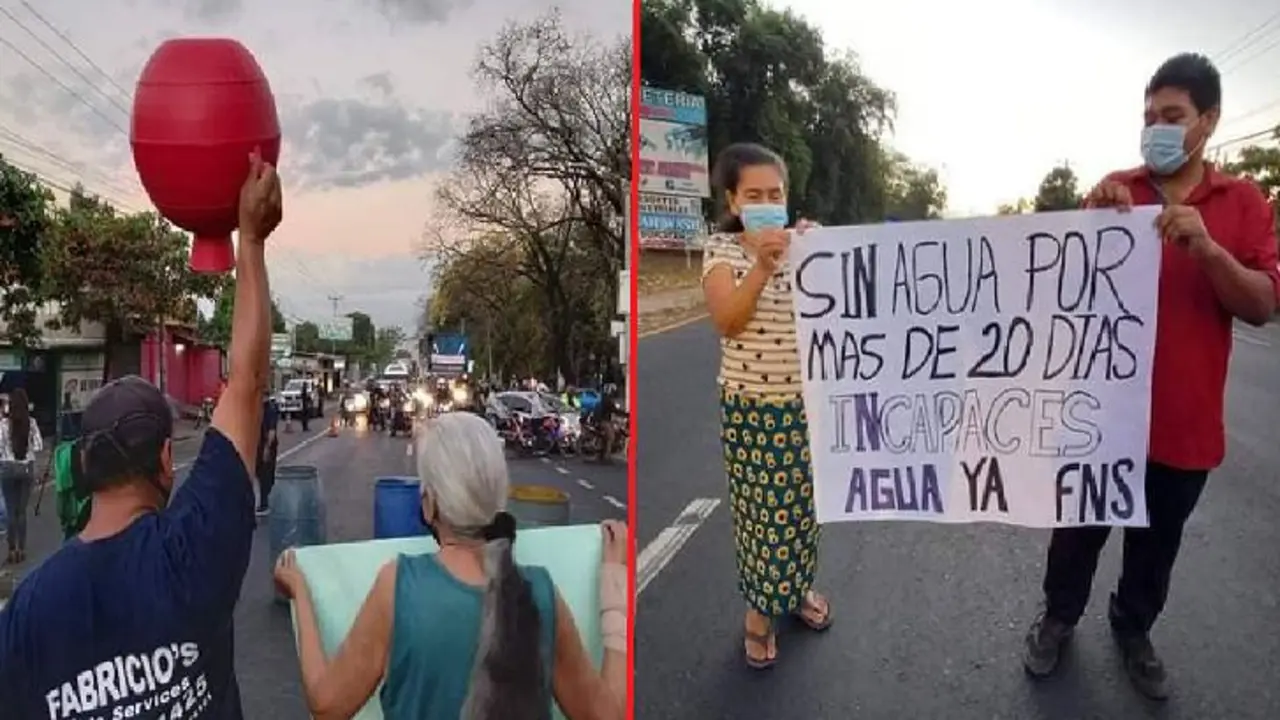 Falta de agua por 20 d&iacute;as
