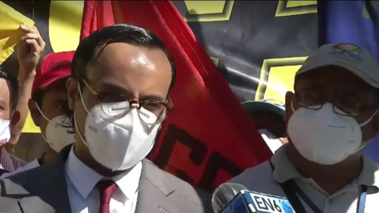 Sindicalistas y las pensiones