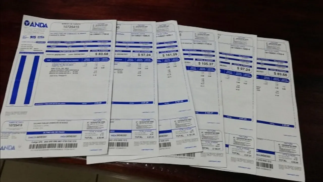 Llegan recibos pero no agua potable