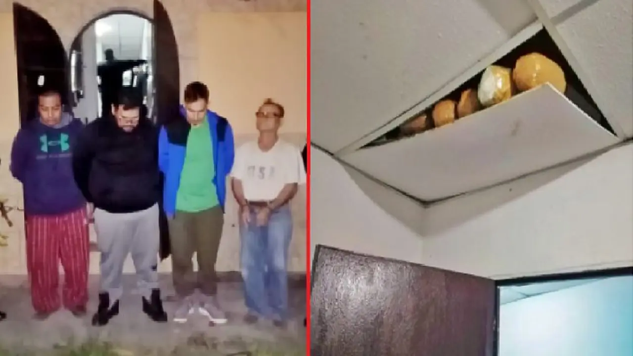 Droga en cielo falso