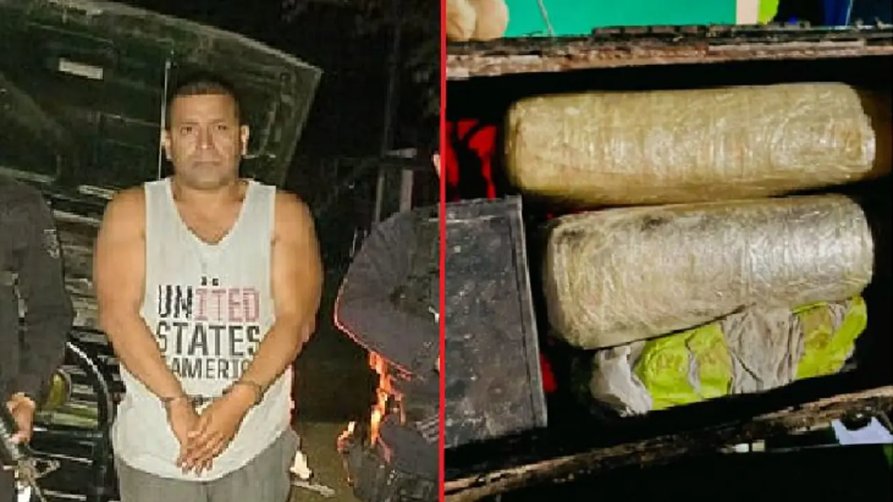 Con dos kilos de Coca&iacute;na