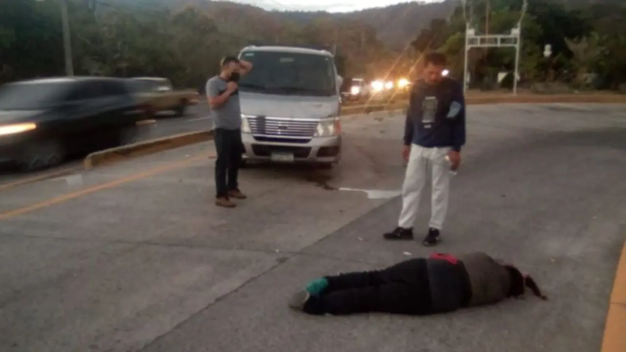 Atropellada en San Marcos