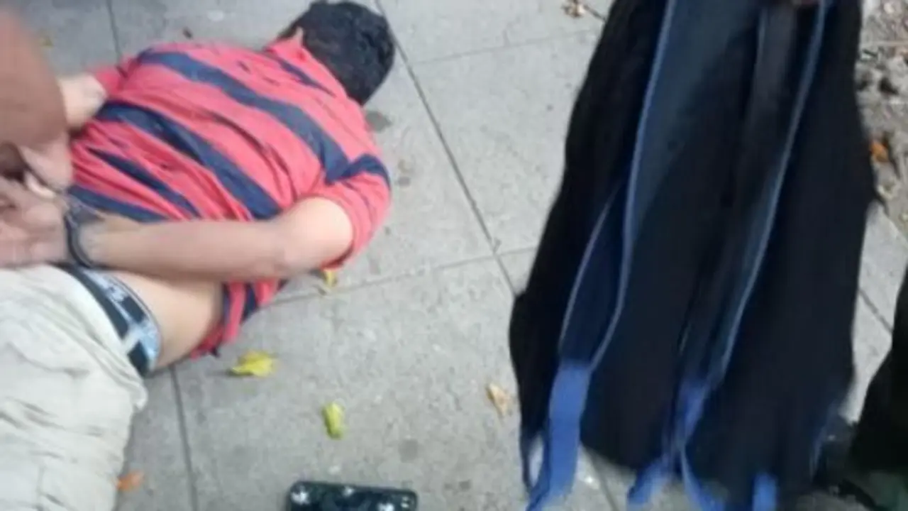 Asaltante en la 101-D