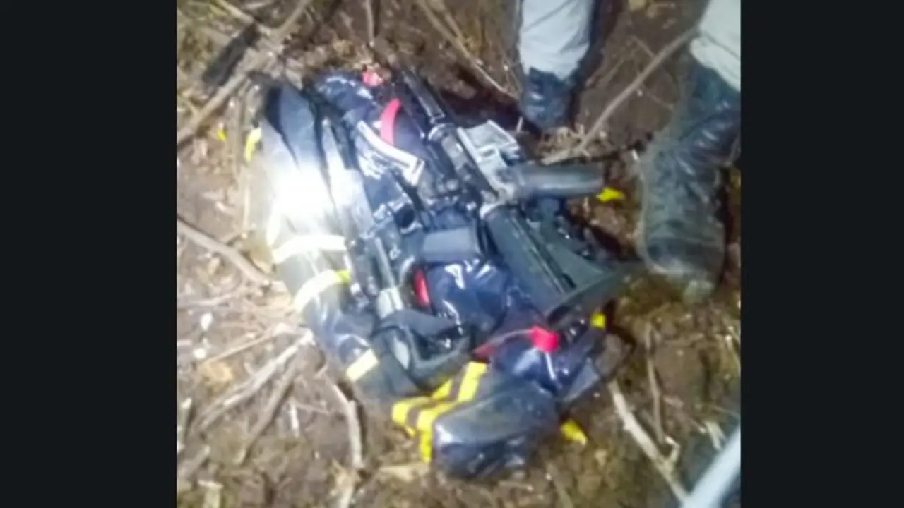 Fusiles en Chirilagua