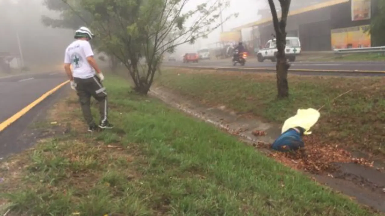 Atropellado en Cojutepeque