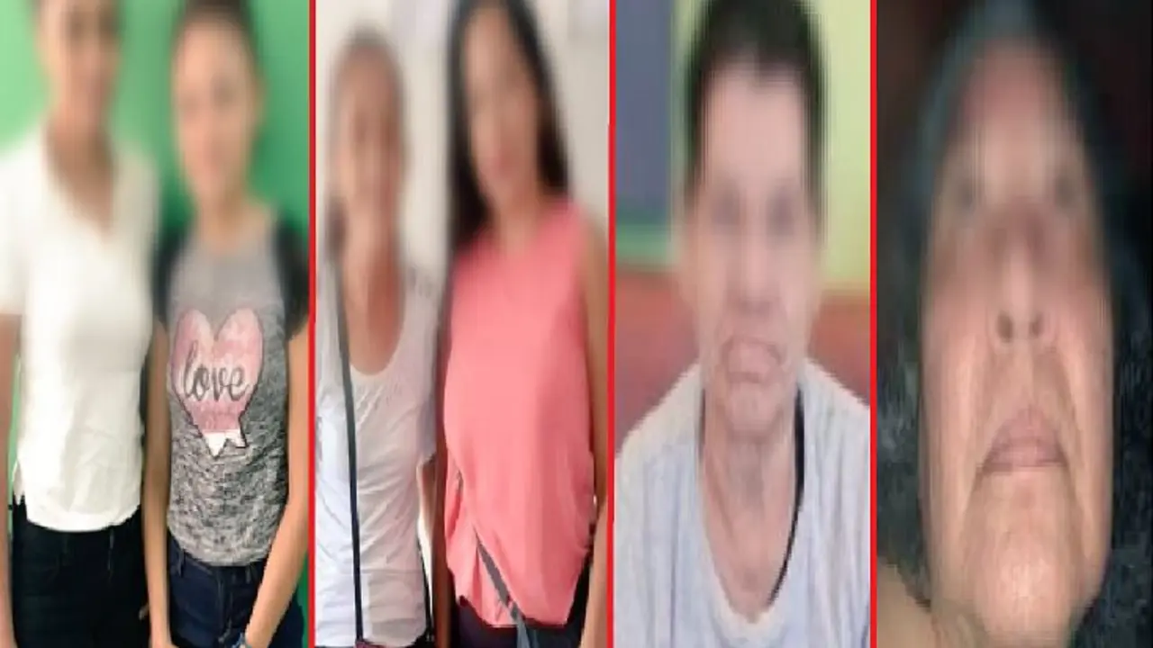 Cinco personas desaparecidas