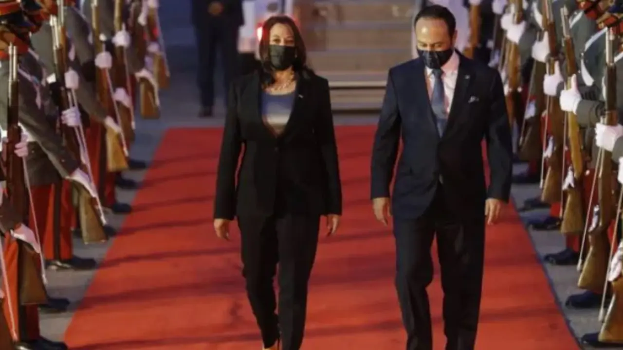 Visita de Kamala Harris a Guatemala